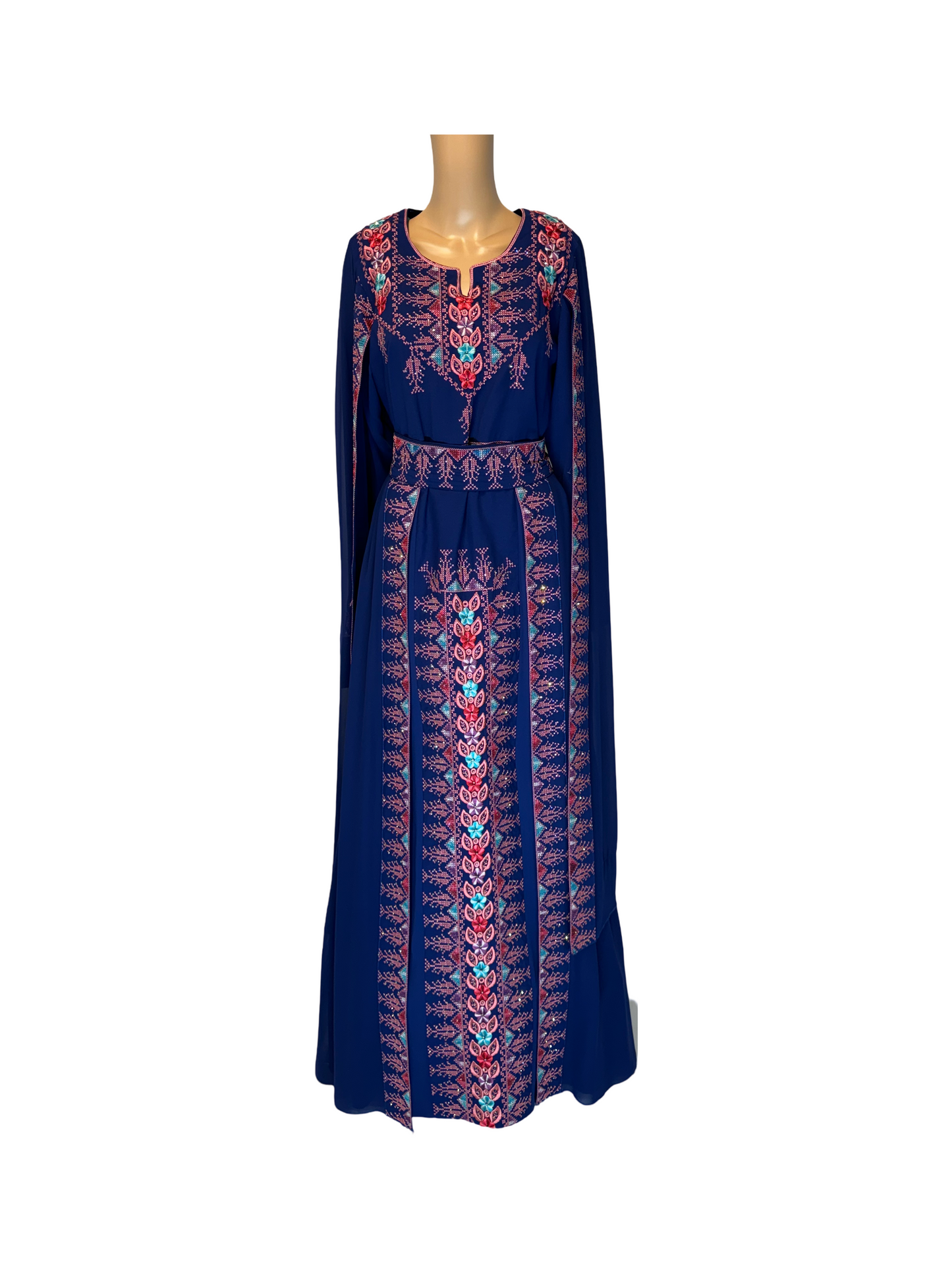 Chiffon and Satin Falahi Thoup